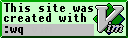 Created in VIM